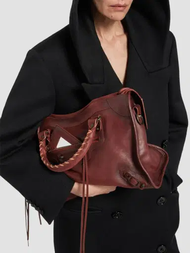 Balenciaga Women's Le City Medium Tote Bag | Thumbnail 4 Balenciaga Women's Le City Medium Tote Bag | Thumbnail 4