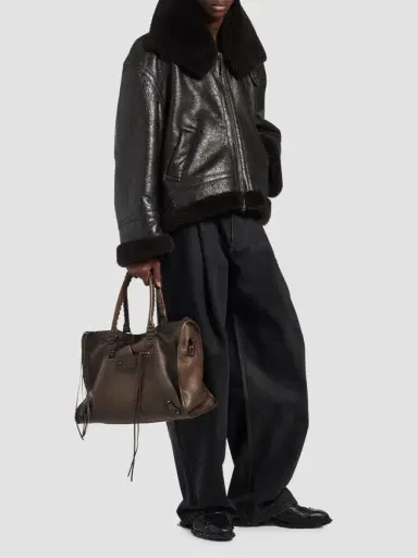 Balenciaga Men's Le City Large Tote Bag | Thumbnail 2 Balenciaga Men's Le City Large Tote Bag | Thumbnail 2