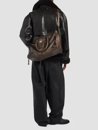 Balenciaga Men's Le City Large Tote Bag | Thumbnail 3 Balenciaga Men's Le City Large Tote Bag | Thumbnail 3