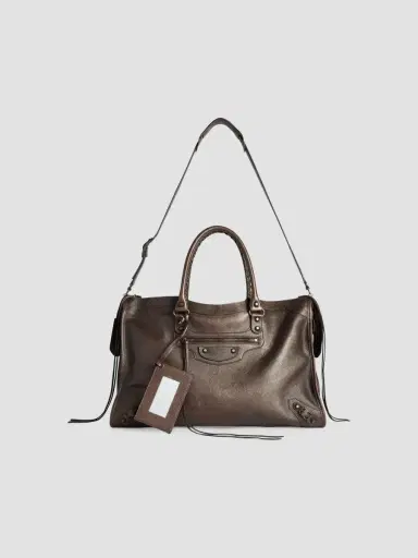Balenciaga Men's Le City Large Tote Bag | Thumbnail 7 Balenciaga Men's Le City Large Tote Bag | Thumbnail 7