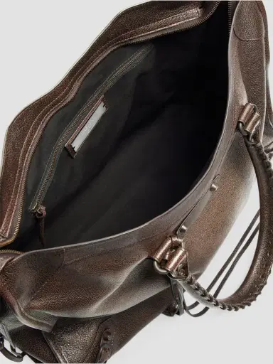 Balenciaga Men's Le City Large Tote Bag | Thumbnail 8 Balenciaga Men's Le City Large Tote Bag | Thumbnail 8