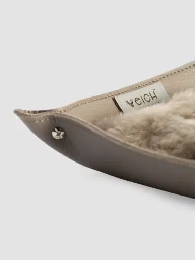 Weich Couture Alpaca Todo Leather & Alpaca Fur Square Catchall Tray | Thumbnail 3 Weich Couture Alpaca Todo Leather & Alpaca Fur Square Catchall Tray | Thumbnail 3
