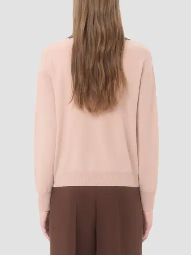 Valentino Women's Cashmere Jumper with Lace | Thumbnail 5 Valentino Women's Cashmere Jumper with Lace | Thumbnail 5