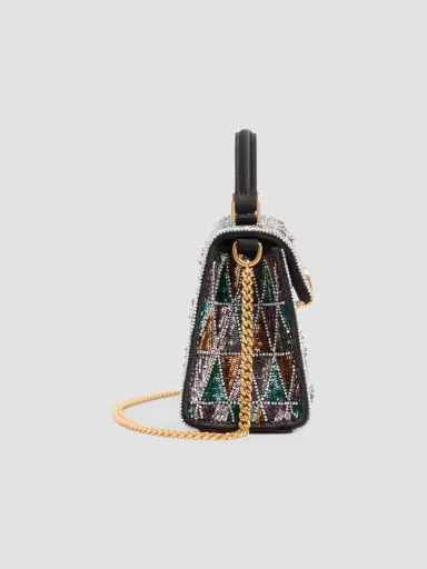 Valentino Women's VSling Mini Embroidered Top Handle Bag | Thumbnail 4 Valentino Women's VSling Mini Embroidered Top Handle Bag | Thumbnail 4