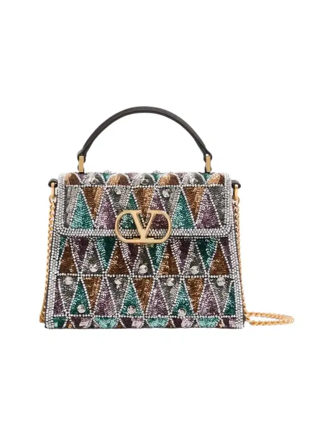 Women's VSling Mini Embroidered Top Handle Bag Women's VSling Mini Embroidered Top Handle Bag