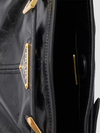Prada Women's Bonnie Leather Mini Shoulder Bag | Thumbnail 6 Prada Women's Bonnie Leather Mini Shoulder Bag | Thumbnail 6