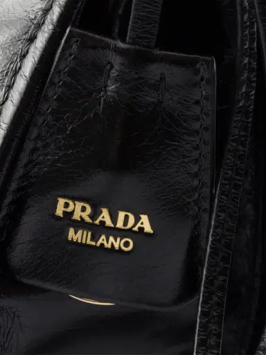 Prada Women's Bonnie Leather Mini Shoulder Bag | Thumbnail 7 Prada Women's Bonnie Leather Mini Shoulder Bag | Thumbnail 7