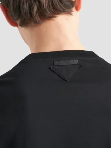 Prada Men's Three-Pack Cotton T-Shirts | Thumbnail 6 Prada Men's Three-Pack Cotton T-Shirts | Thumbnail 6