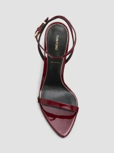 Tom Ford Women's Pointy Naked 105MM Patent Leather Sandals | Thumbnail 6 Tom Ford Women's Pointy Naked 105MM Patent Leather Sandals | Thumbnail 6