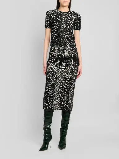 Tom Ford Women's Printed Crewneck Top | Thumbnail 2 Tom Ford Women's Printed Crewneck Top | Thumbnail 2