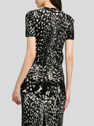 Tom Ford Women's Printed Crewneck Top | Thumbnail 3 Tom Ford Women's Printed Crewneck Top | Thumbnail 3