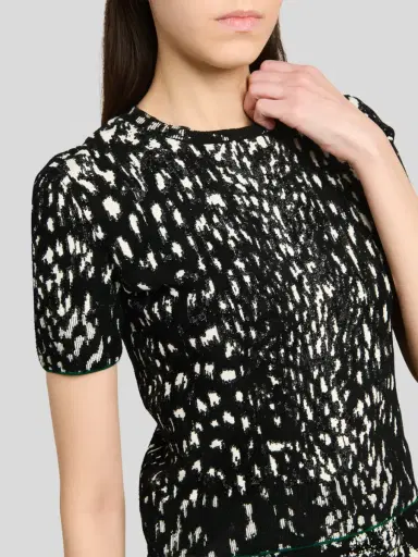 Tom Ford Women's Printed Crewneck Top | Thumbnail 5 Tom Ford Women's Printed Crewneck Top | Thumbnail 5