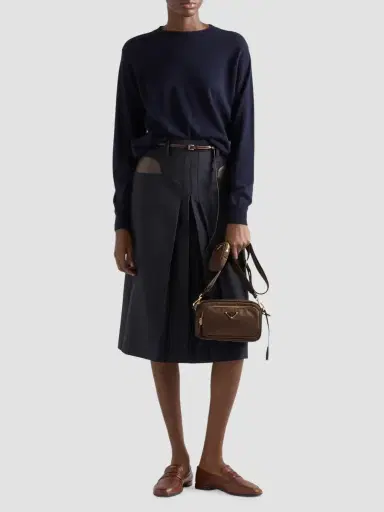 Prada Women's Re-Nylon Mini Shoulder Bag | Thumbnail 2 Prada Women's Re-Nylon Mini Shoulder Bag | Thumbnail 2
