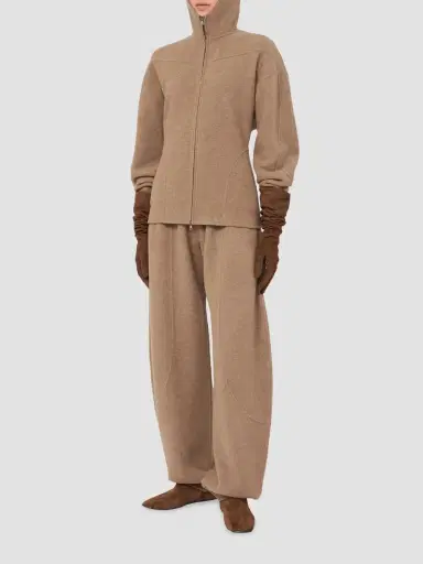Max Mara Women's Wool and Cashmere Jersey Sweatshirt | Thumbnail 2 Max Mara Women's Wool and Cashmere Jersey Sweatshirt | Thumbnail 2
