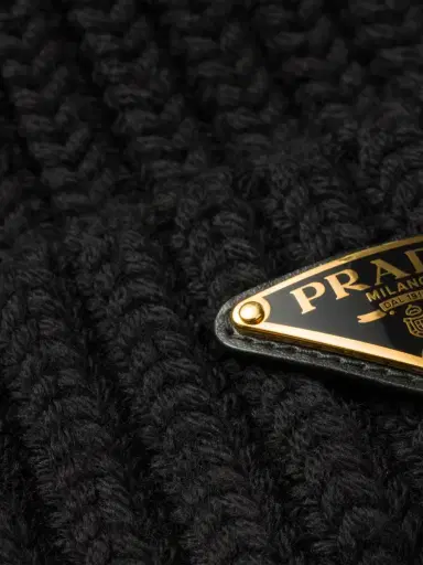 Prada Women's Wool Beanie | Thumbnail 2 Prada Women's Wool Beanie | Thumbnail 2