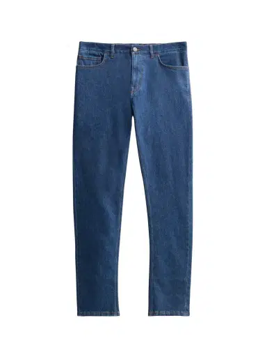 Isaia Men's Indigo Slim-Straight Jeans | Thumbnail 1 Isaia Men's Indigo Slim-Straight Jeans | Thumbnail 1