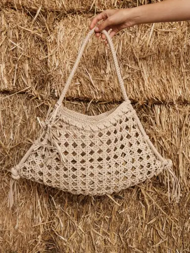 ALÉMAIS Women's Woven Maxi Leather Tote Bag | Thumbnail 3 ALÉMAIS Women's Woven Maxi Leather Tote Bag | Thumbnail 3