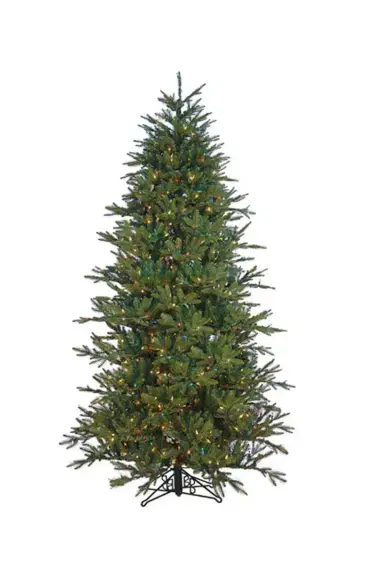 Barcana 7.5 ' Slim Alaskan Deluxe LED Prelit Christmas Tree | Thumbnail 2 Barcana 7.5 ' Slim Alaskan Deluxe LED Prelit Christmas Tree | Thumbnail 2