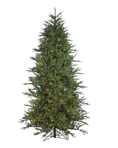 Barcana 7.5 ' Slim Alaskan Deluxe LED Prelit Christmas Tree | Thumbnail 1 Barcana 7.5 ' Slim Alaskan Deluxe LED Prelit Christmas Tree | Thumbnail 1