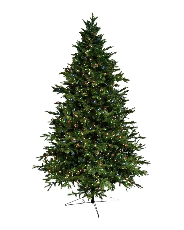 7.5 ' Alaskan Fir Deluxe Pre-Lit Christmas Tree with 8 Light Functions 7.5 ' Alaskan Fir Deluxe Pre-Lit Christmas Tree with 8 Light Functions