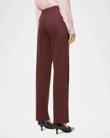 Burberry Wool Tailored High-Rise Trousers | Thumbnail 2 Burberry Wool Tailored High-Rise Trousers | Thumbnail 2
