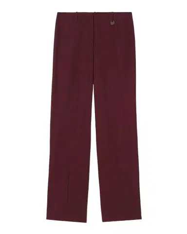 Burberry Wool Tailored High-Rise Trousers | Thumbnail 1 Burberry Wool Tailored High-Rise Trousers | Thumbnail 1