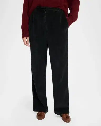 The Row Adler Corduroy Pleated Relaxed-Leg Pants | Thumbnail 4 The Row Adler Corduroy Pleated Relaxed-Leg Pants | Thumbnail 4