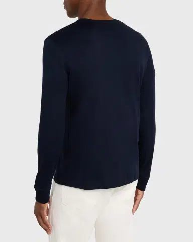Ralph Lauren Men's Interlock Henley Shirt | Thumbnail 3 Ralph Lauren Men's Interlock Henley Shirt | Thumbnail 3