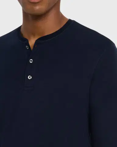 Ralph Lauren Men's Interlock Henley Shirt | Thumbnail 5 Ralph Lauren Men's Interlock Henley Shirt | Thumbnail 5