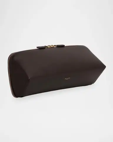 Alaïa Delta Leather Clutch | Thumbnail 2 Alaïa Delta Leather Clutch | Thumbnail 2
