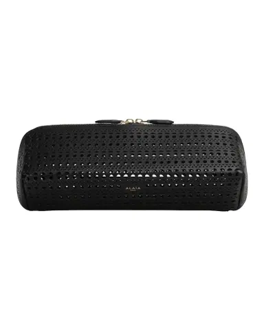 Alaïa Delta Leather Clutch | Thumbnail 1 Alaïa Delta Leather Clutch | Thumbnail 1