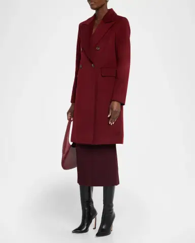 Fleurette Kaia Wool Double-Breasted Coat | Thumbnail 4 Fleurette Kaia Wool Double-Breasted Coat | Thumbnail 4