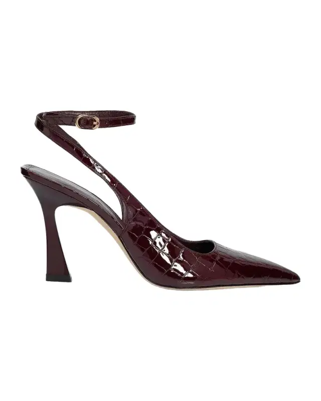 85mm Vinnie Patent Leather Ankle-Strap Pumps 85mm Vinnie Patent Leather Ankle-Strap Pumps