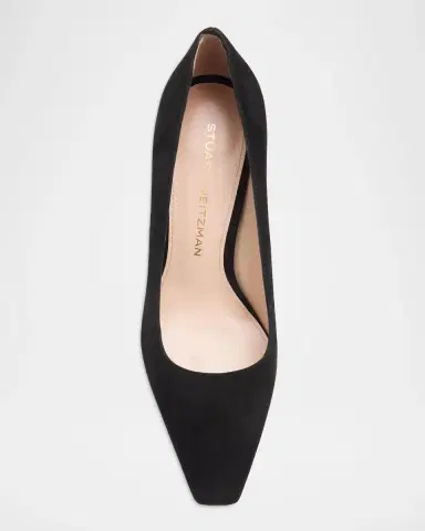 Stuart Weitzman 85mm Stassi Satin Pumps | Thumbnail 6 Stuart Weitzman 85mm Stassi Satin Pumps | Thumbnail 6