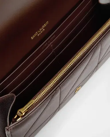 Saint Laurent Jamie Leather Clutch | Thumbnail 4 Saint Laurent Jamie Leather Clutch | Thumbnail 4