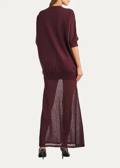 SEROYA Arwen Knit Maxi Dress | Thumbnail 3 SEROYA Arwen Knit Maxi Dress | Thumbnail 3