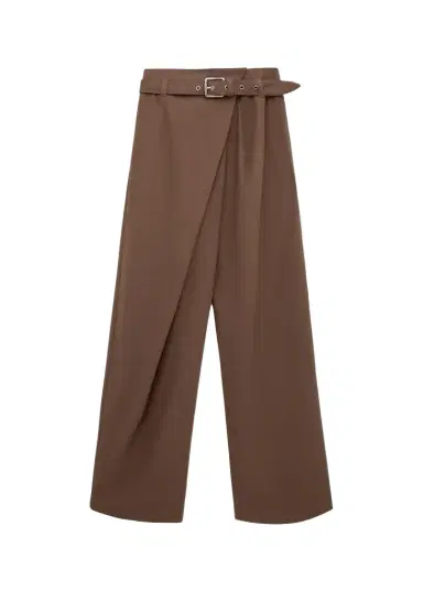 Loewe Belted Wide-Leg Wrap Trousers | Thumbnail 1 Loewe Belted Wide-Leg Wrap Trousers | Thumbnail 1