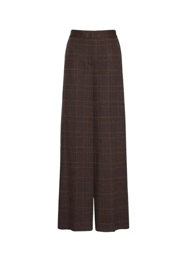 Check Wool Wide-Leg Pants Check Wool Wide-Leg Pants