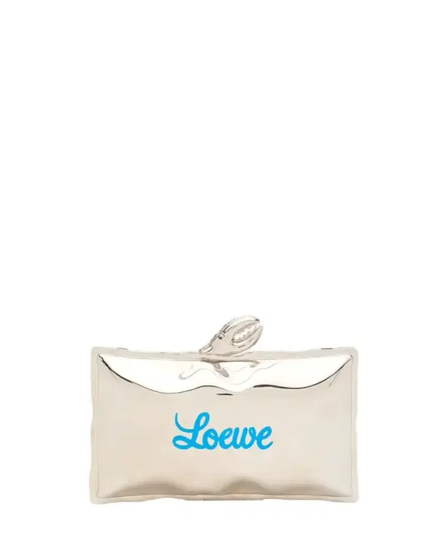 Claw-Embellished Minaudiere Clutch Bag Claw-Embellished Minaudiere Clutch Bag