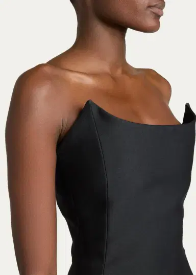 Balenciaga Bustier Midi Dress | Thumbnail 5 Balenciaga Bustier Midi Dress | Thumbnail 5