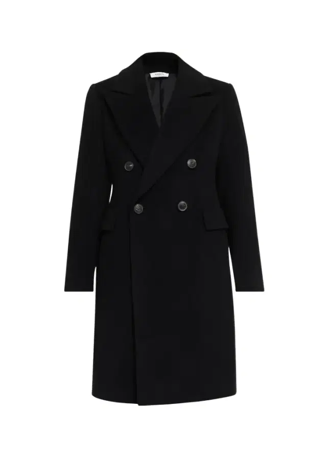 Kaia Double-Breasted Italian Wool Jacket Kaia Double-Breasted Italian Wool Jacket