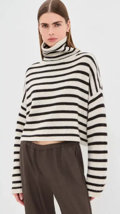 Lisa Yang Zerlina Striped Cashmere Sweater | Thumbnail 2 Lisa Yang Zerlina Striped Cashmere Sweater | Thumbnail 2