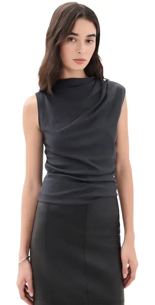 Sleeveless Draped Top Sleeveless Draped Top