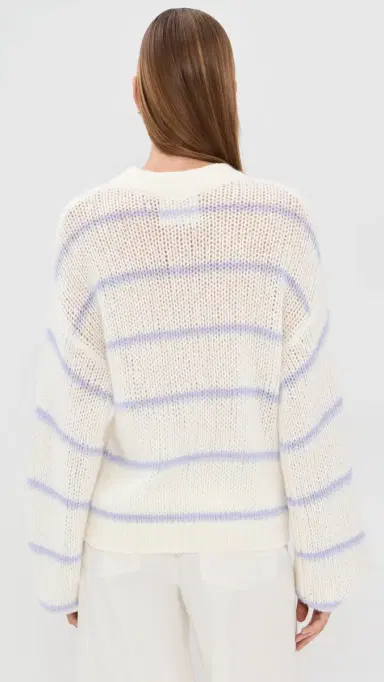 Lisa Yang Sabelle Striped Cashmere Sweater | Thumbnail 3 Lisa Yang Sabelle Striped Cashmere Sweater | Thumbnail 3