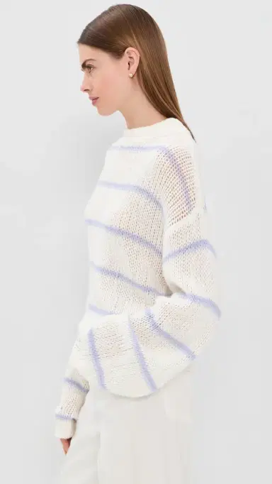 Lisa Yang Sabelle Striped Cashmere Sweater | Thumbnail 4 Lisa Yang Sabelle Striped Cashmere Sweater | Thumbnail 4