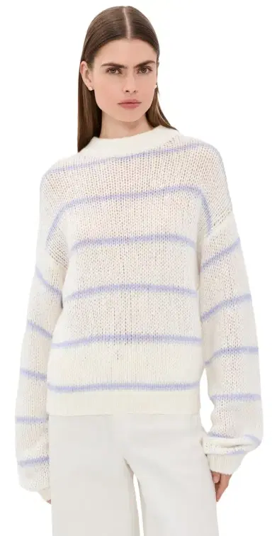 Lisa Yang Sabelle Striped Cashmere Sweater | Thumbnail 1 Lisa Yang Sabelle Striped Cashmere Sweater | Thumbnail 1