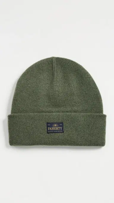 Faherty Merino Beanie | Thumbnail 2 Faherty Merino Beanie | Thumbnail 2