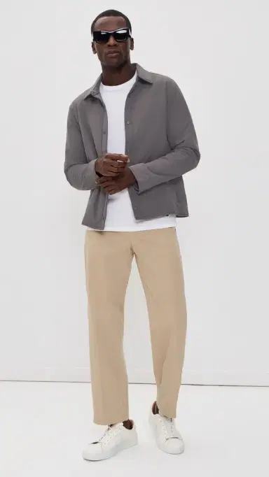 Beyond Yoga In Flight Stretch Woven Shirt Jacket | Thumbnail 5 Beyond Yoga In Flight Stretch Woven Shirt Jacket | Thumbnail 5