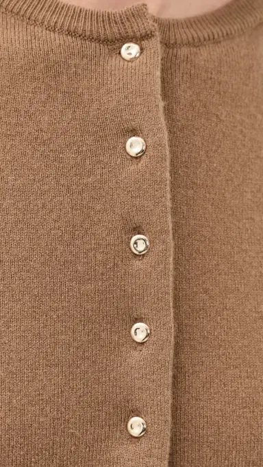 Vince Metal Button Cardigan | Thumbnail 6 Vince Metal Button Cardigan | Thumbnail 6