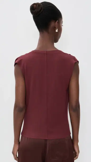 Vince Draped Cowl Neck Top | Thumbnail 3 Vince Draped Cowl Neck Top | Thumbnail 3